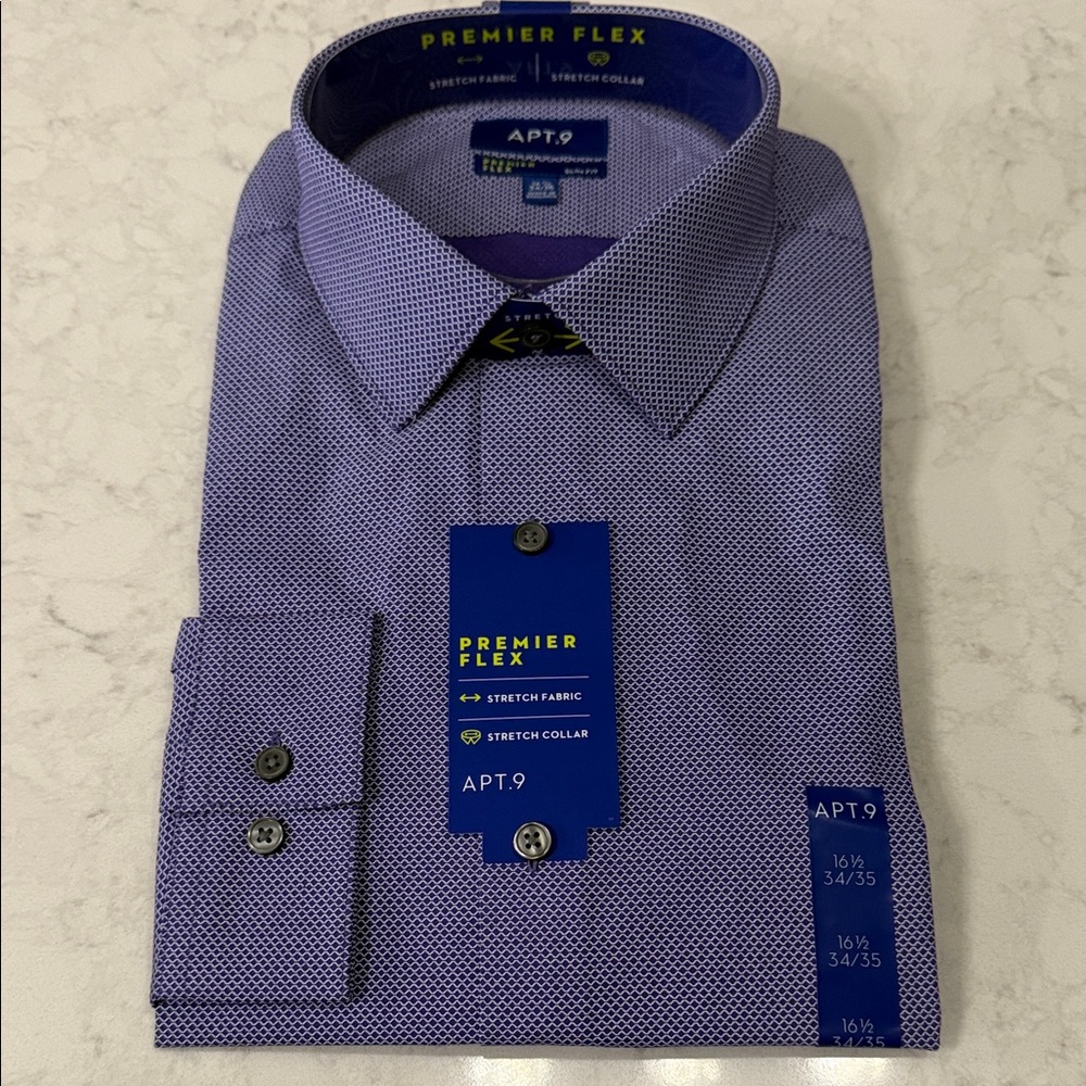 Apt. 9 Men's Lavender Dress Shirt